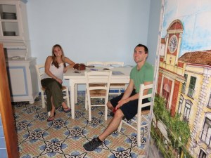 Kids at the kitchen table